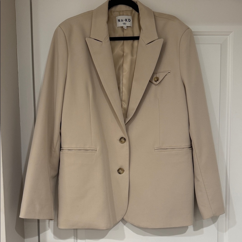 Women's Cream Blazer